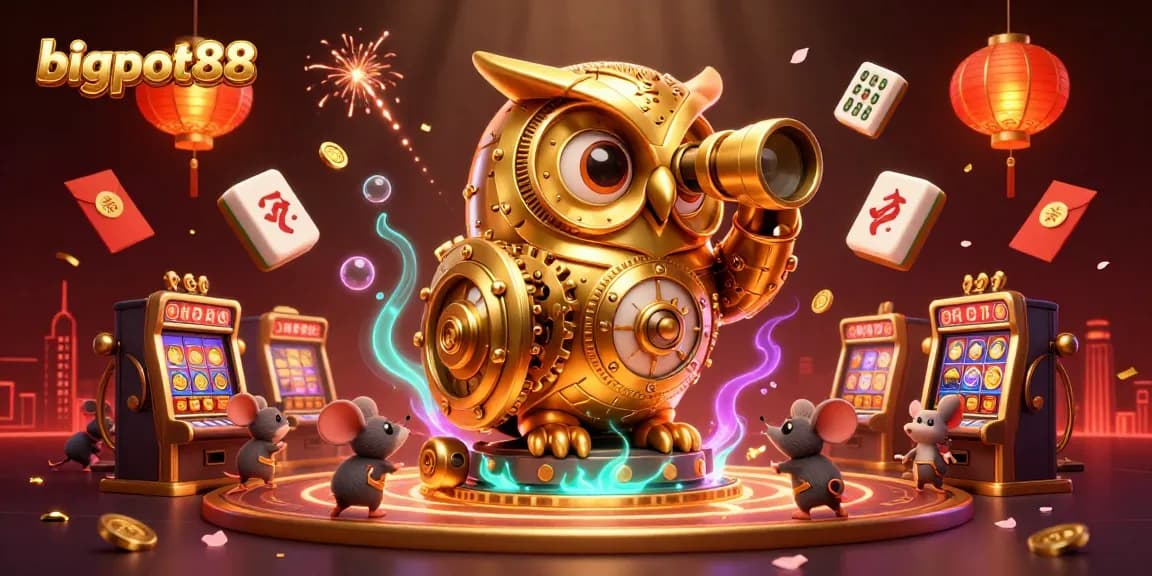 Experience the excitement of bigpot88 with a vibrant casino scene featuring engaging characters and dynamic game elements