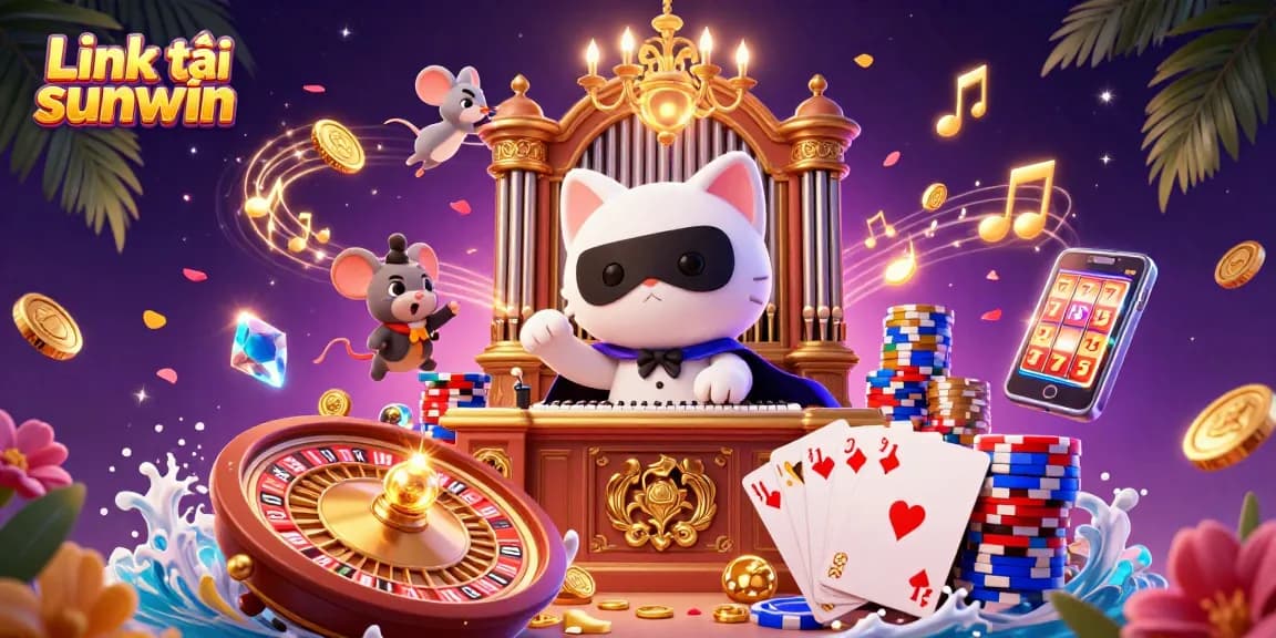 Engage with Link tải sunwin and immerse yourself in riveting casino adventures with animated characters.