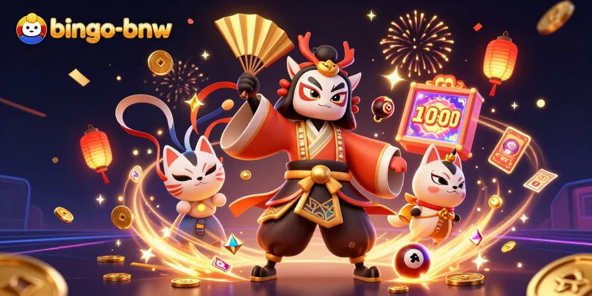 Experience super bingo excitement with bingo-bnw in vibrant 3D digital art showcasing dynamic gameplay.