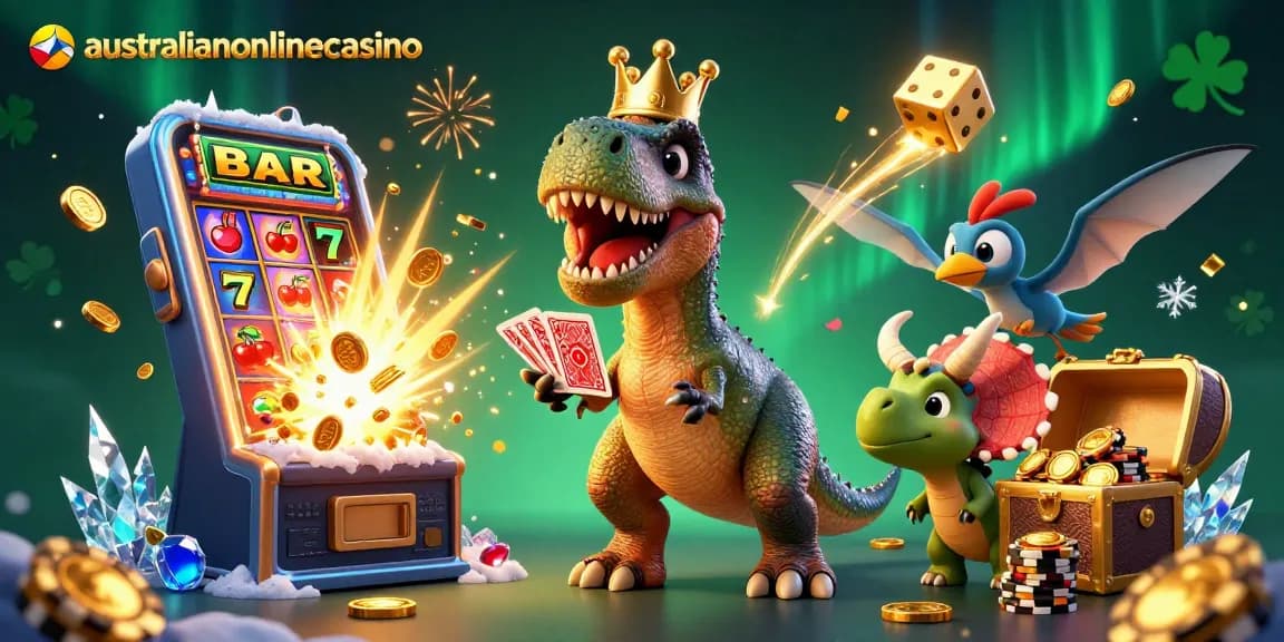 Enjoy exciting moments at australianonlinecasino with friendly characters and jackpot action!