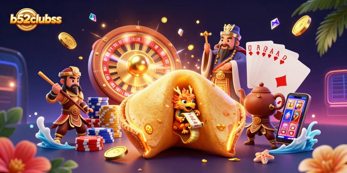 Experience the excitement of b52clubss with vibrant gold coins and dynamic casino action!