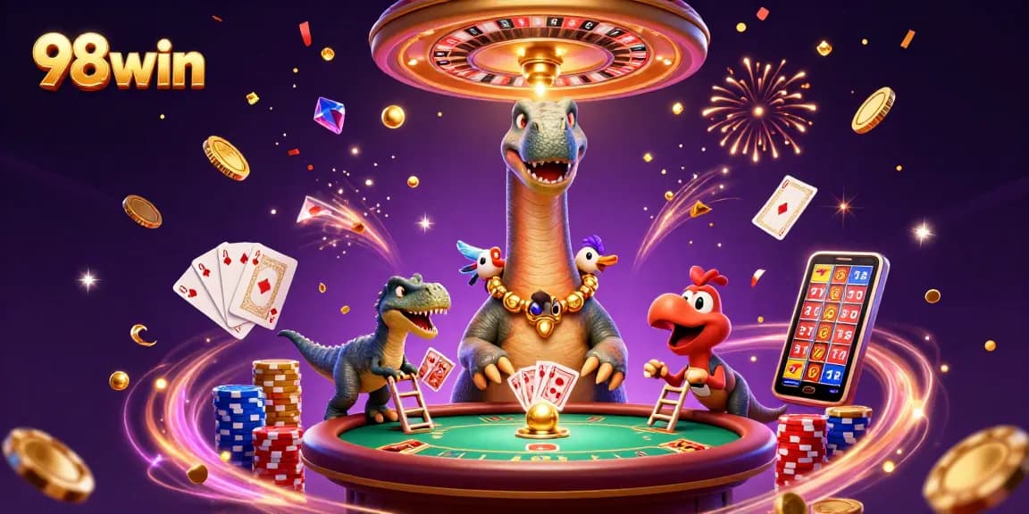Experience thrilling wins at 98win with vibrant casino action and dynamic game elements.