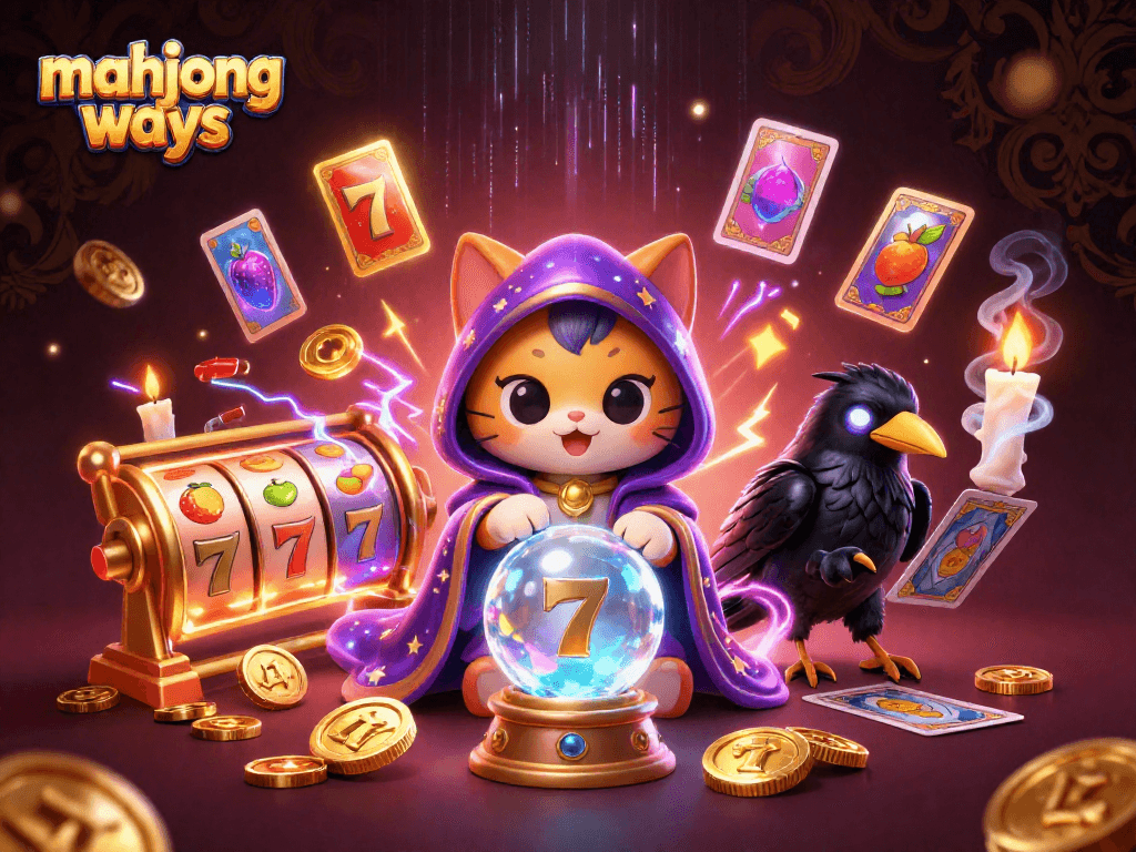 Spin the reels in mahjong ways with vibrant slot symbols and enticing mystic characters.