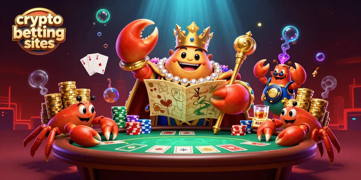 Pariez avec succès sur les meilleurs sites de paris crypto grâce à cette illustration dynamique de jeux de casino.