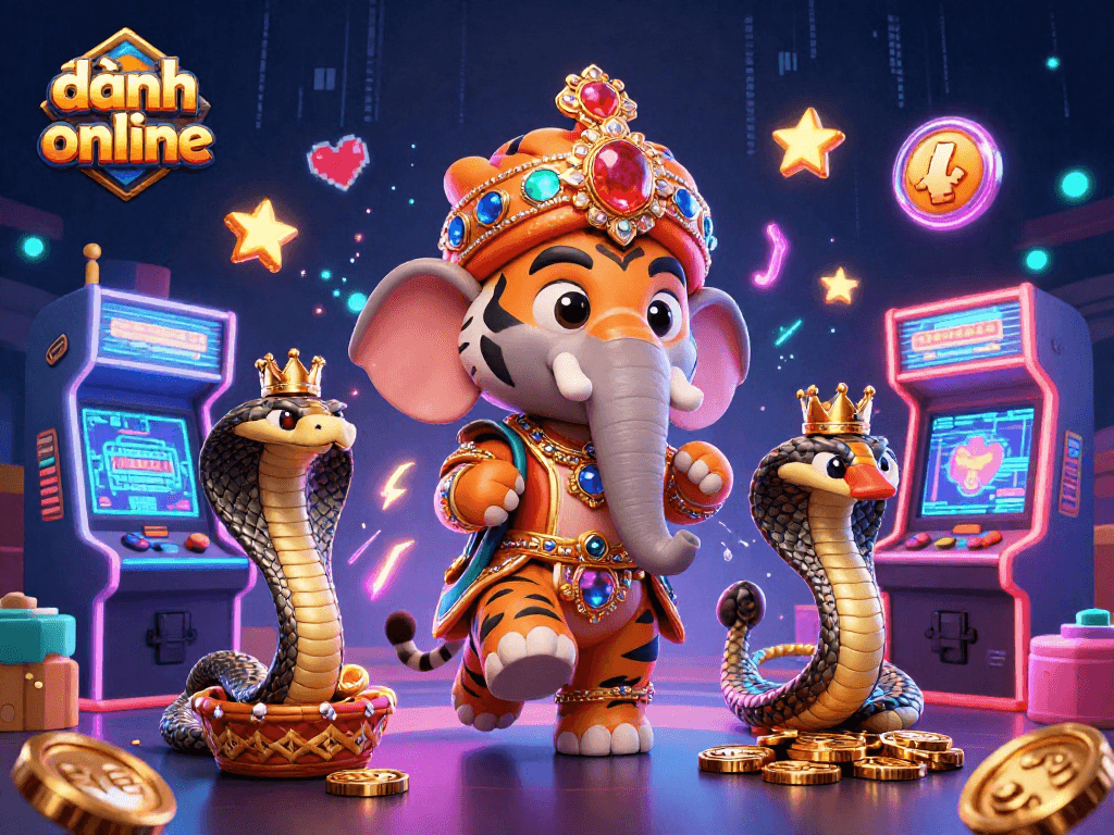 Engage in đánh đề online with vibrant 3D casino illustrations showcasing immersive gaming experiences.