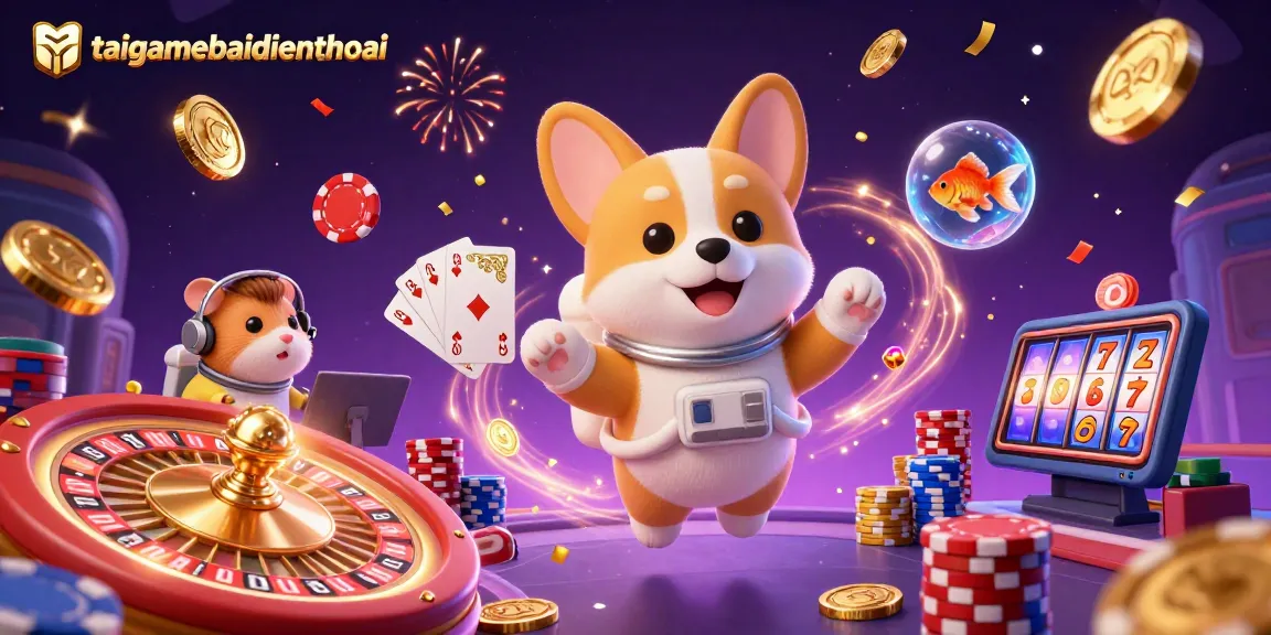 Engage with taigamebaidienthoai and experience thrilling casino action in a vibrant 3D scene.