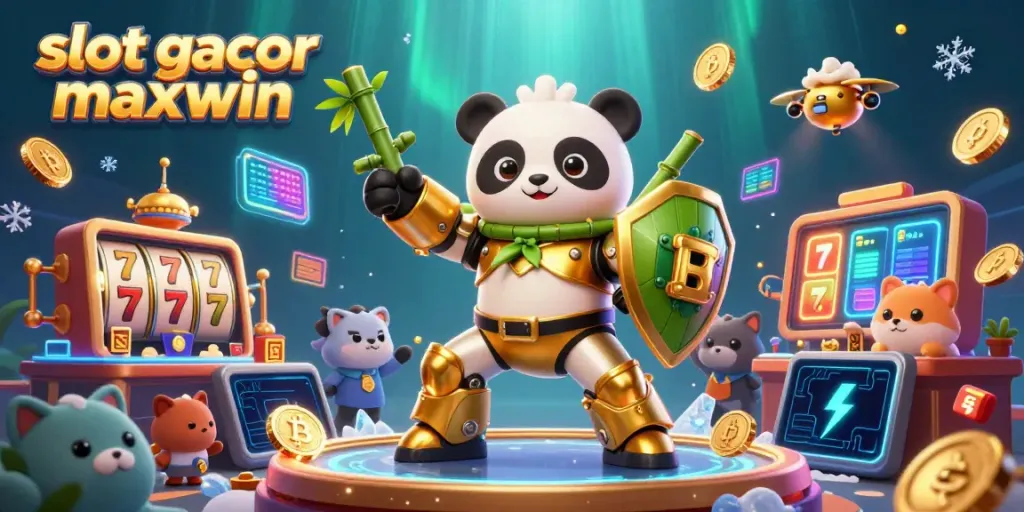 Menangkan permainan slot gacor maxwin dengan ilustrasi 3D kasino yang mendebarkan dan penuh warna.