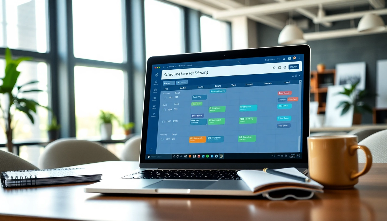 Utilizing a virtual assistant scheduling tool for efficient planning in a modern office