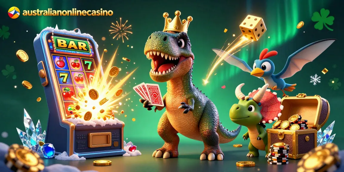 Enjoy exciting moments at australianonlinecasino with friendly characters and jackpot action!