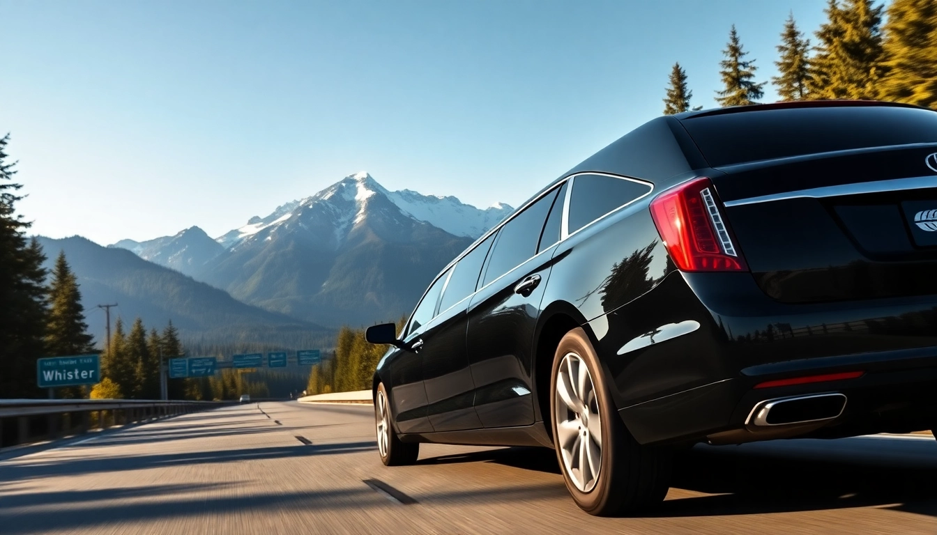 Experience car service vancouver to whistler with luxurious vehicles on a scenic highway.