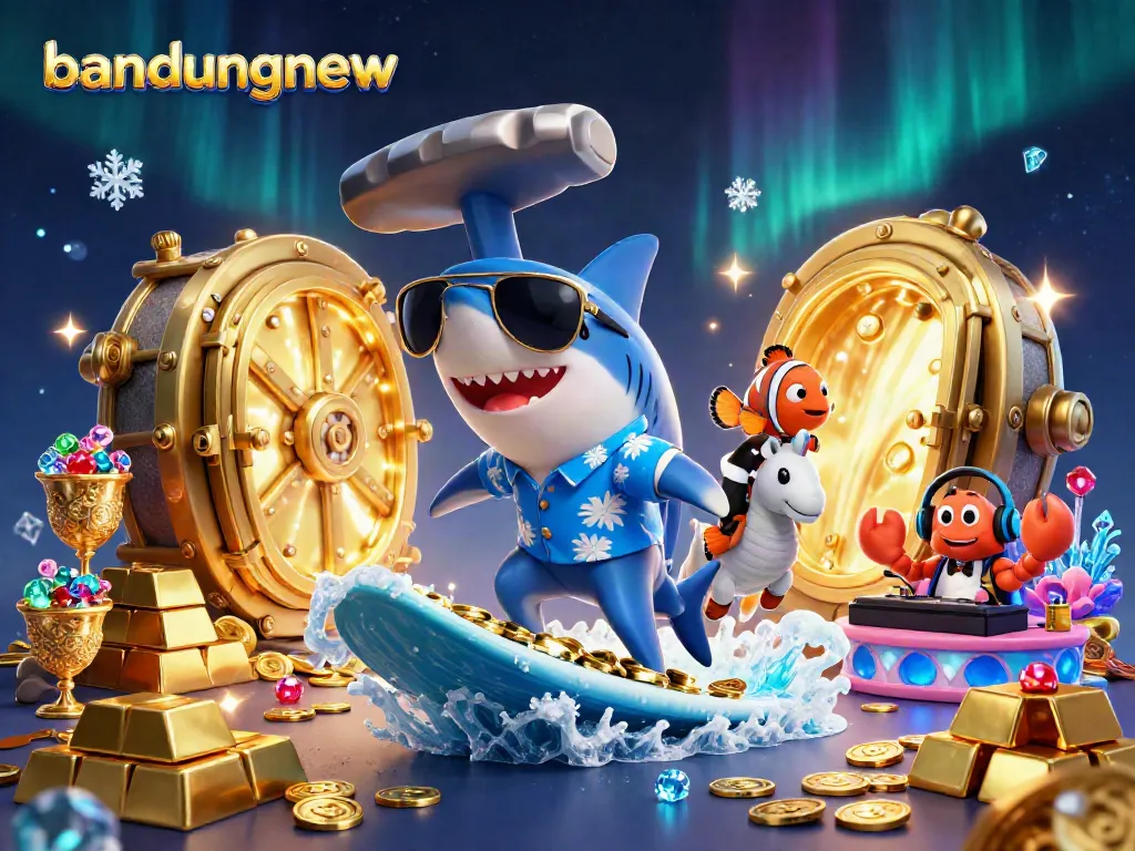 Experience thrilling gaming with bandungnew featuring colorful characters and rich casino elements.
