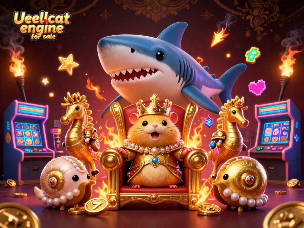 Spin and win with the Used hellcat engine for sale, highlighted in a vibrant casino-themed illustration.