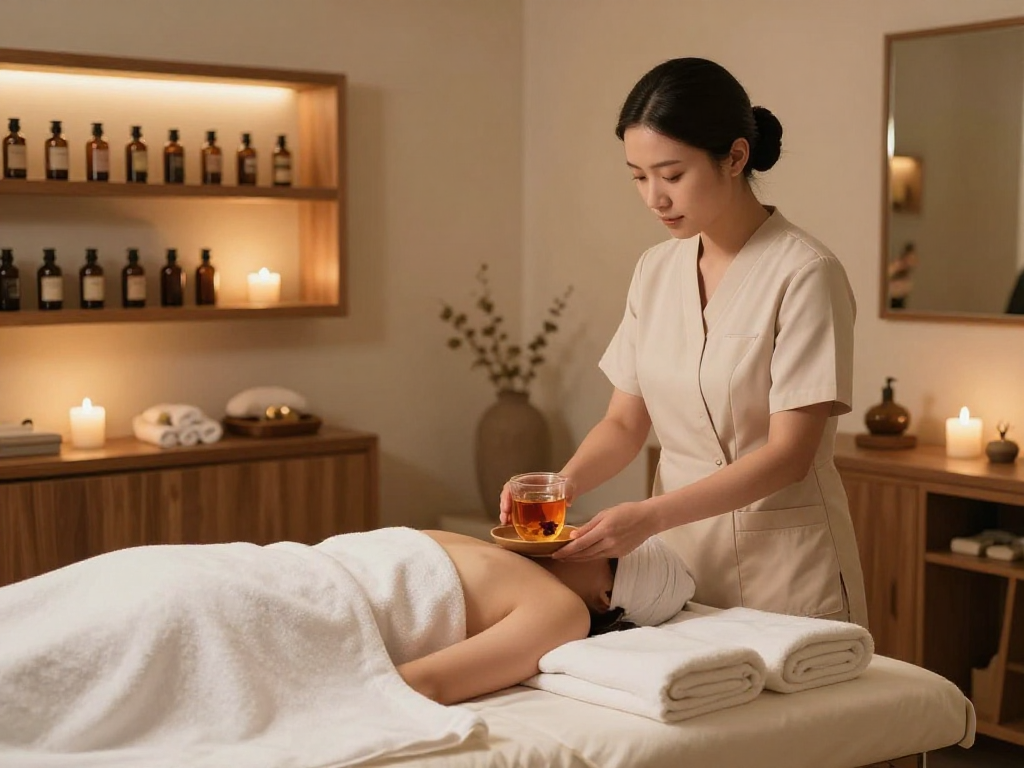 Relaxing consultation at Balanced Massage with mantra88 login feature for booking sessions.