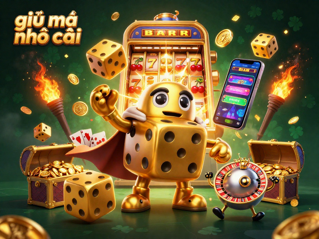 Jump into the world of giải mã nhà cái with vibrant casino action and golden dice dynamics.