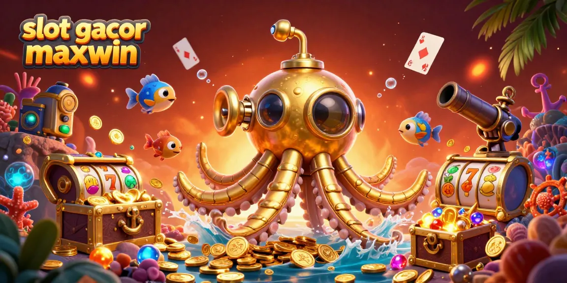 Engage with slot gacor maxwin as you dive into a thrilling underwater treasure hunt amidst golden riches.